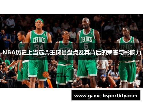 NBA历史上当选票王球员盘点及其背后的荣誉与影响力